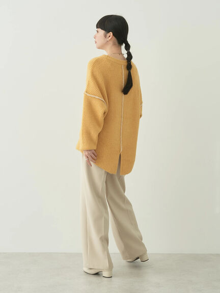 Hegen Color Knit Pullover