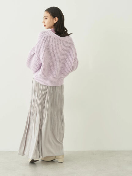 Como Short Knit Cardigan