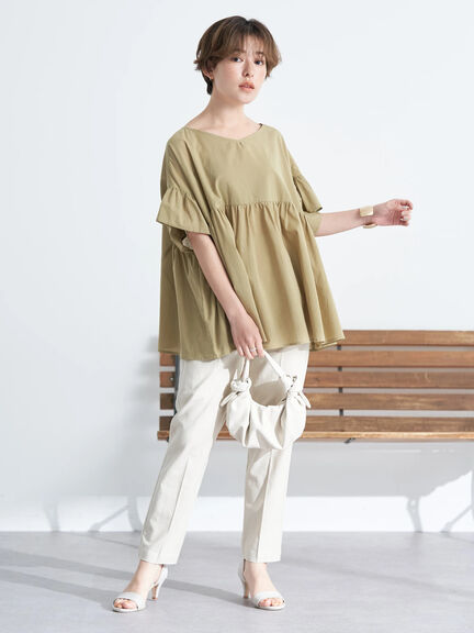 Takano 2way Short Sleeve Blouse