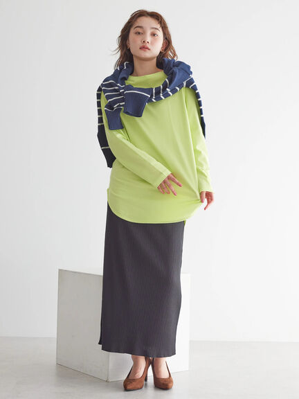 Rayani Colorful Round Cut Pullover