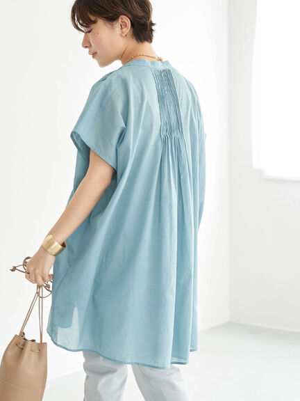 Tunik blouse Pintuck Skipper