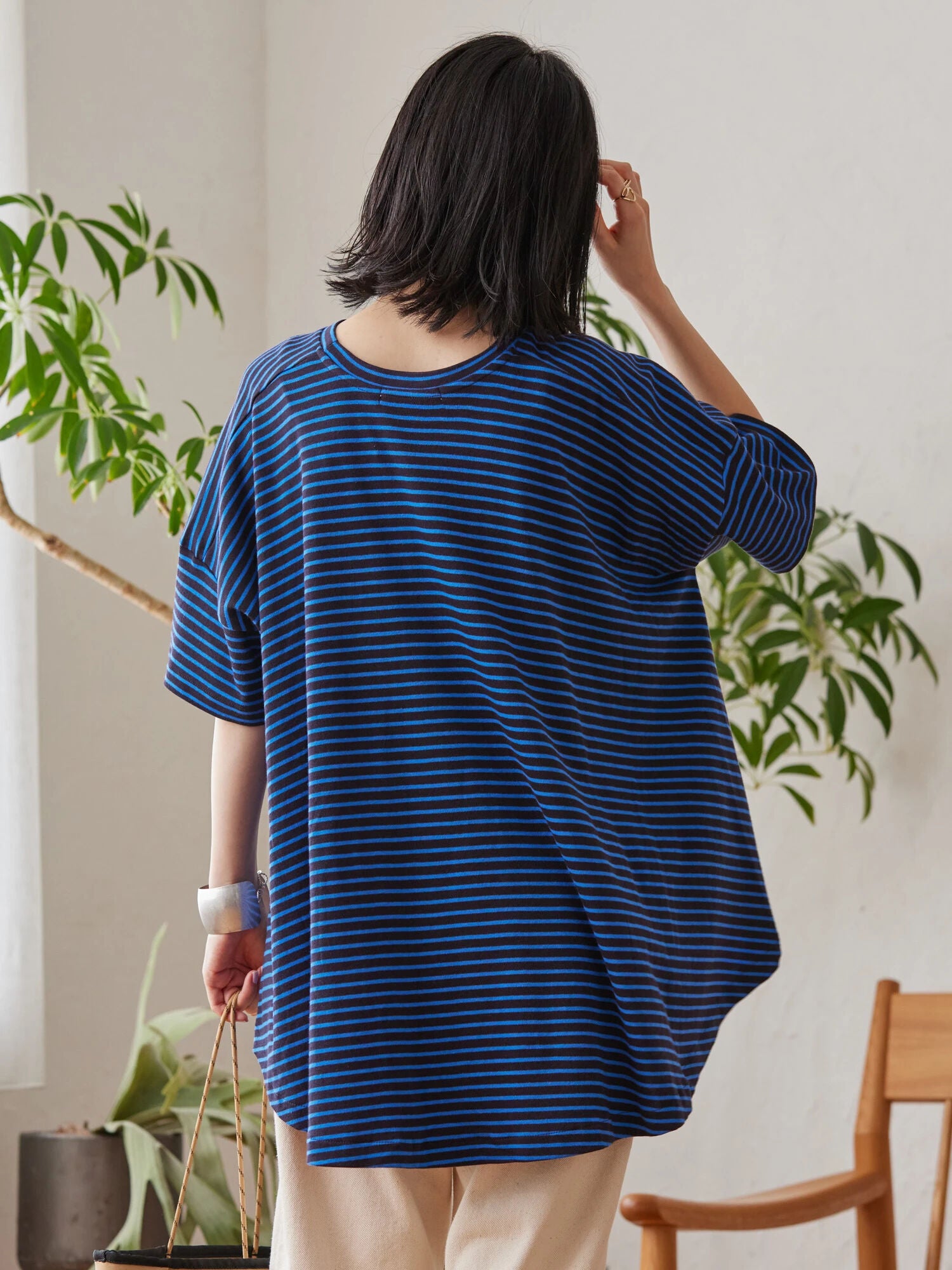 Bolsena Backflare Border Pullover