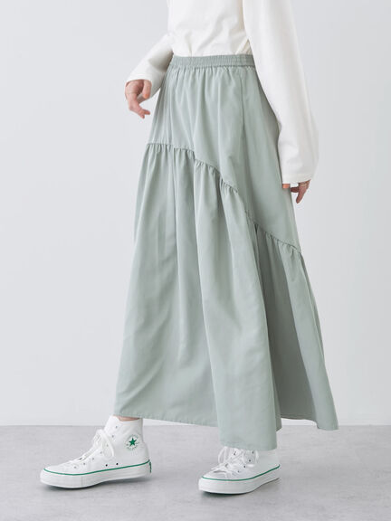 Keisama Oval Tiered Skirt