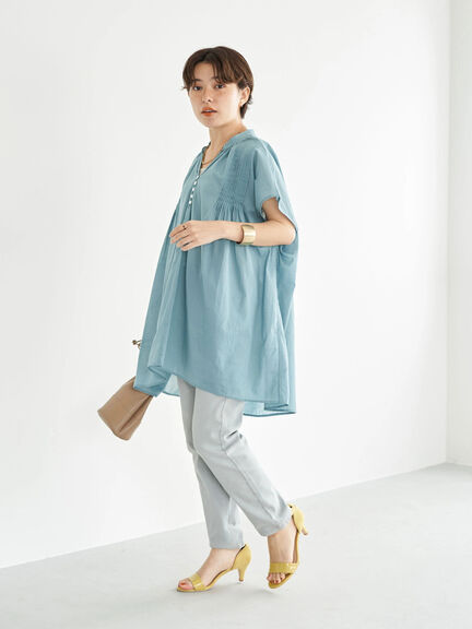 Tunik blouse Pintuck Skipper