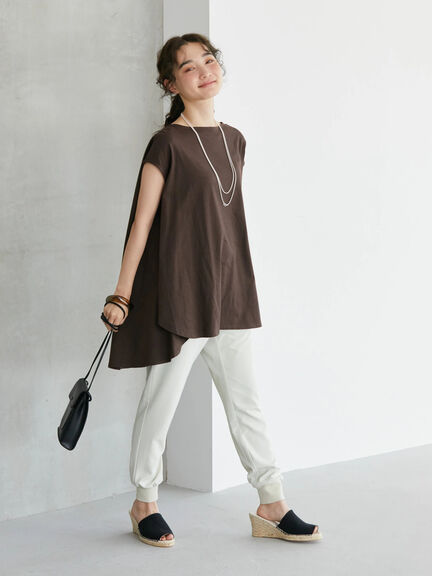 Blouse wanita kekinian Imogen French Sleeve Tunic