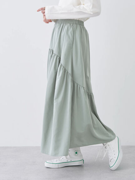 Keisama Oval Tiered Skirt