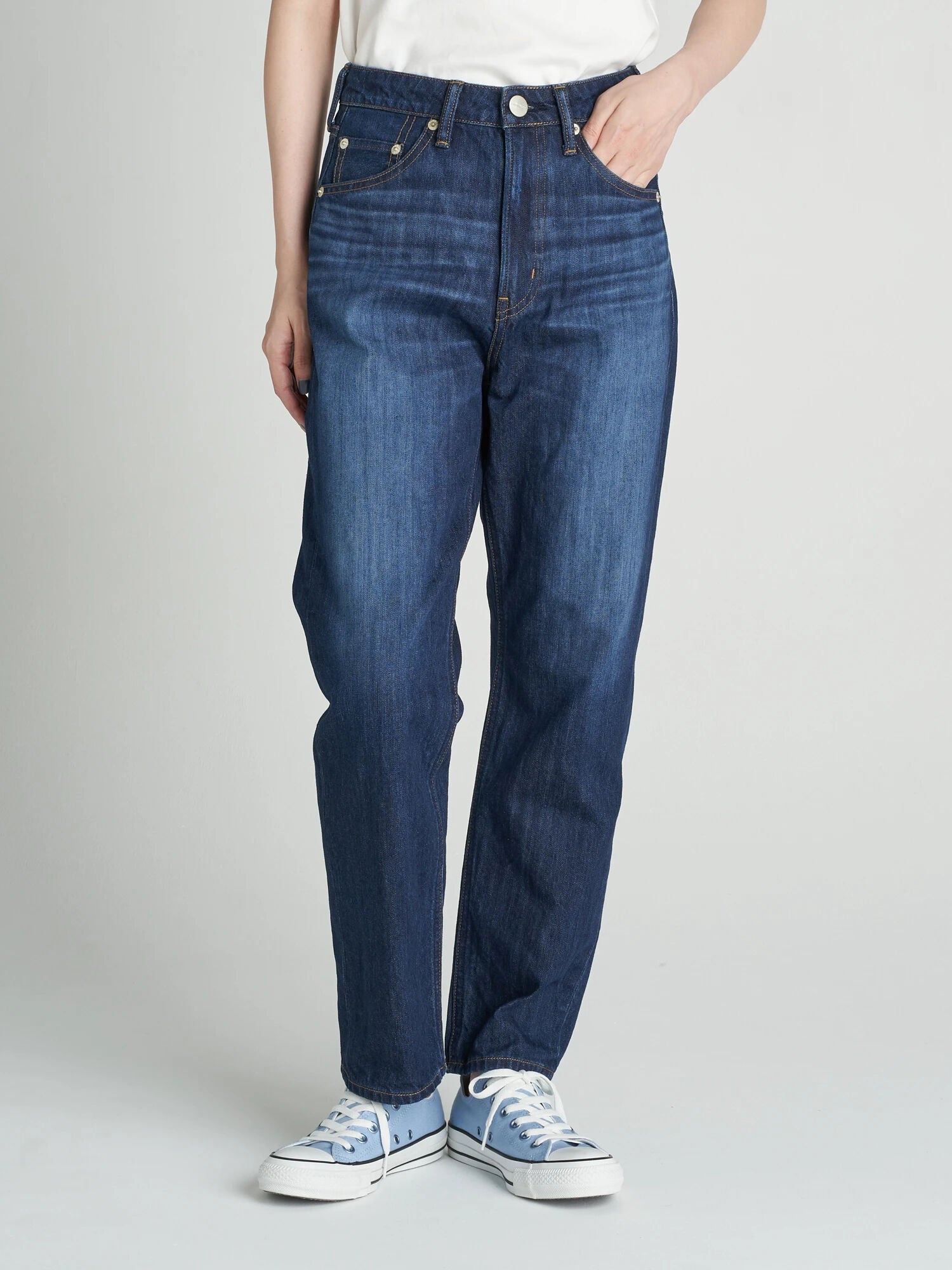 Karla Straight Denim Pants