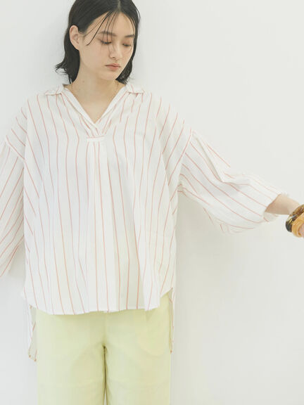 Teni Skipper Gathered Shirt