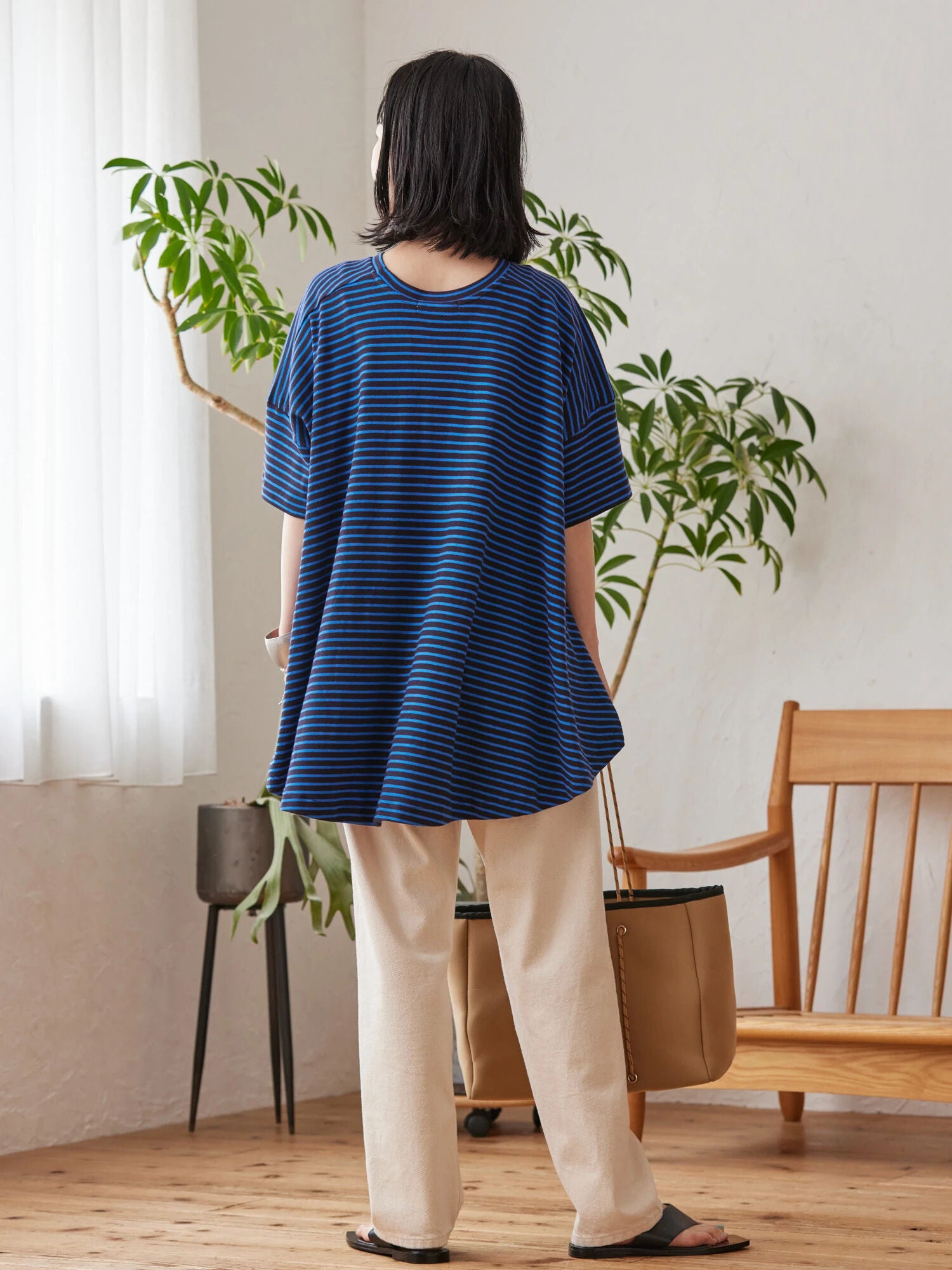 Bolsena Backflare Border Pullover