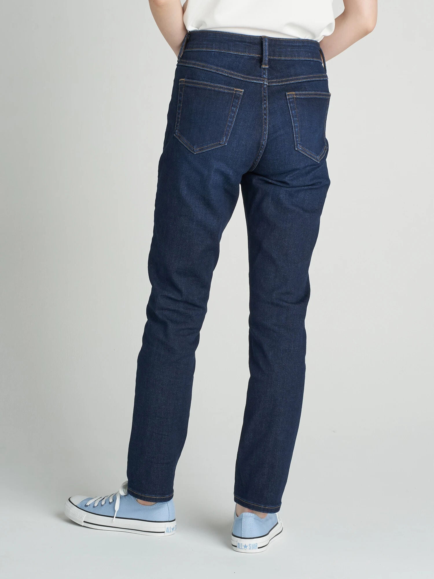 Greta Cigarette Denim Pants