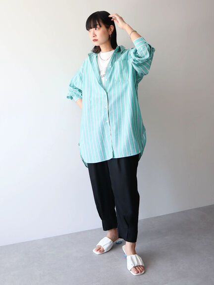 Okado Cotton Linen Oversized Shirt