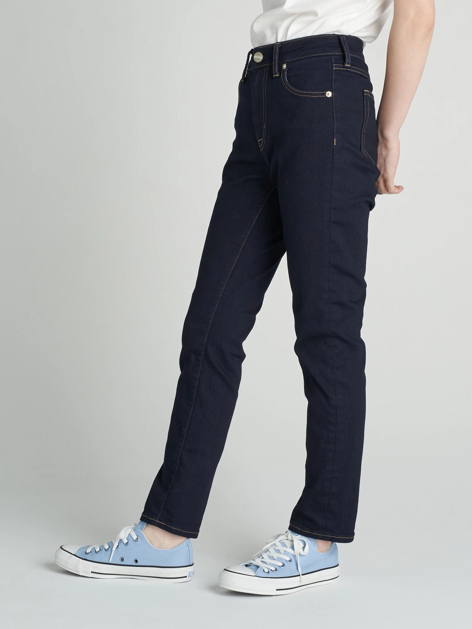 Greta Cigarette Denim Pants