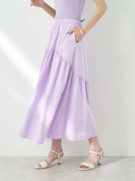 Keisama Oval Tiered Skirt