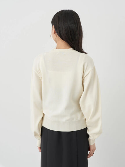 Seiso Crew Neck Cardigan