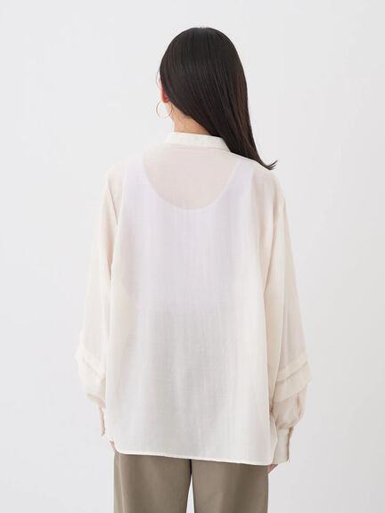 Mofu Volume Sleeve Blouse