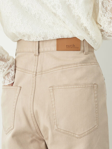 Solamachi Cotton Twill Baggy Pants