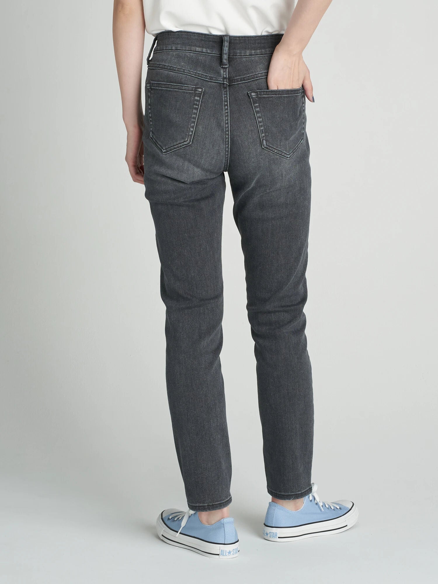 Greta Cigarette Denim Pants