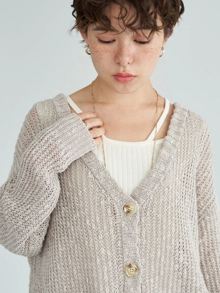 Cardigan Rajut Panjang Sapphire Knit Cardigan