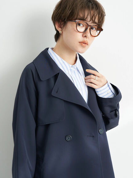 Fern Short Trench Coat