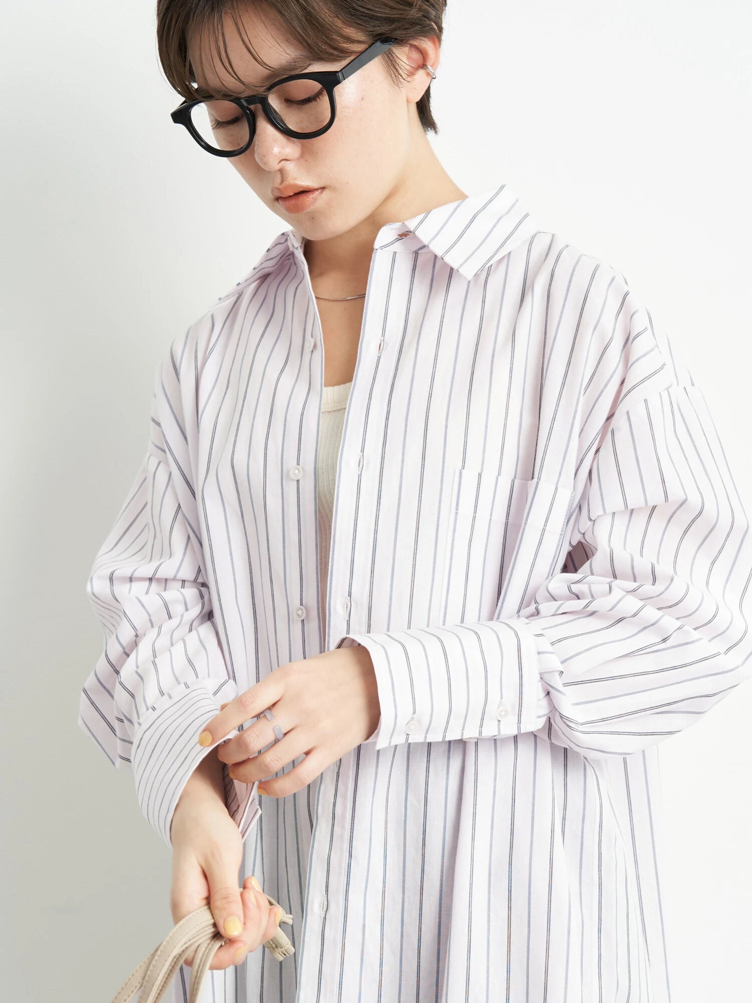 Amity Striped Overshirt