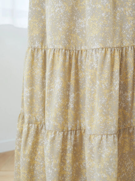 Jalessa Two Tiered Print Skirt