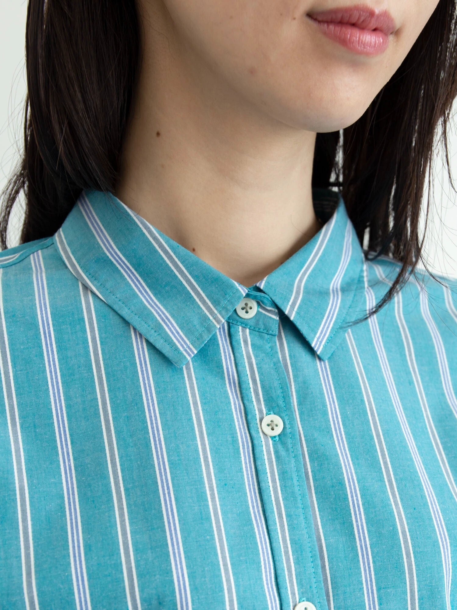 Cadie Striped Big Shirt