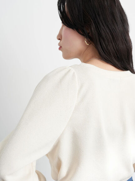 Monisha Sleeve Volume Pullover