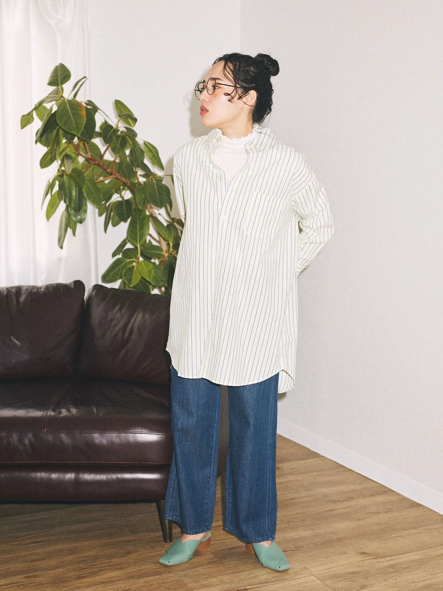 Amity Striped Overshirt