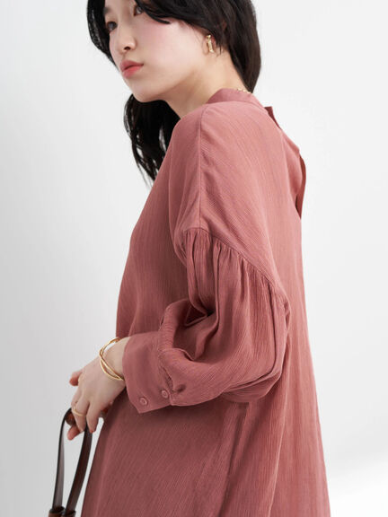 Yoryu High Neck Blouse