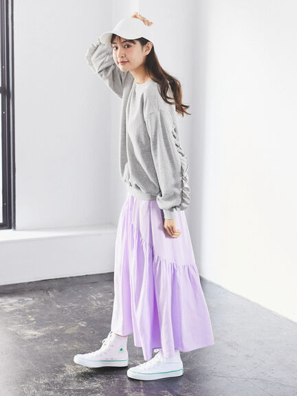 Keisama Oval Tiered Skirt