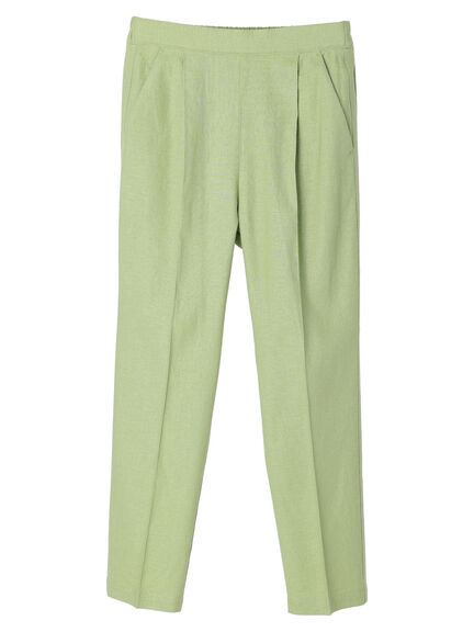 Meira Linen Blend Tapered Pants