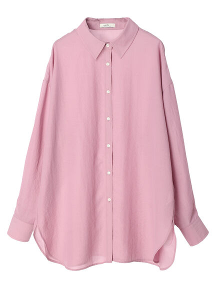 Boyfriend shirt Kanso Sheer Shirt