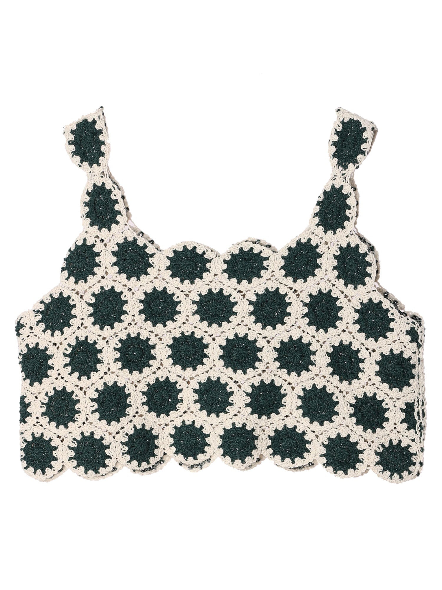 Cleva Circle Crochet Bustier