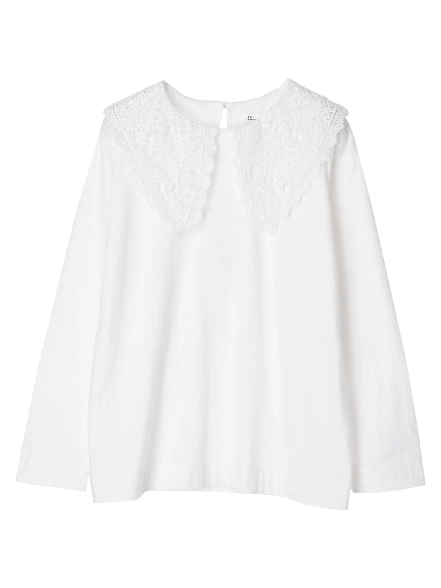 Mimosa Collar Lace Pullover