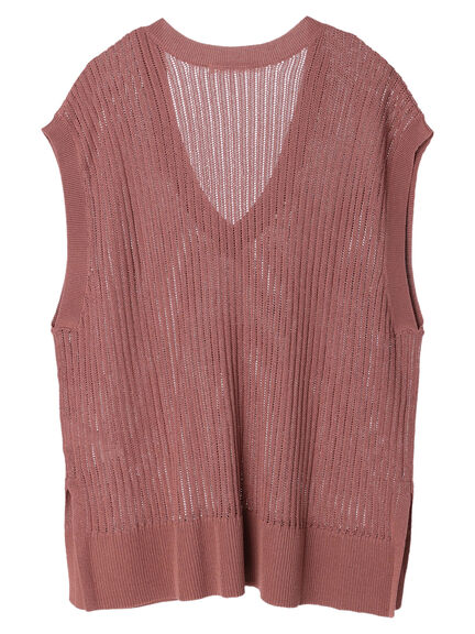 Canon Pattern Knit Vest