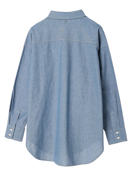 Zemira Chambray Overshirt