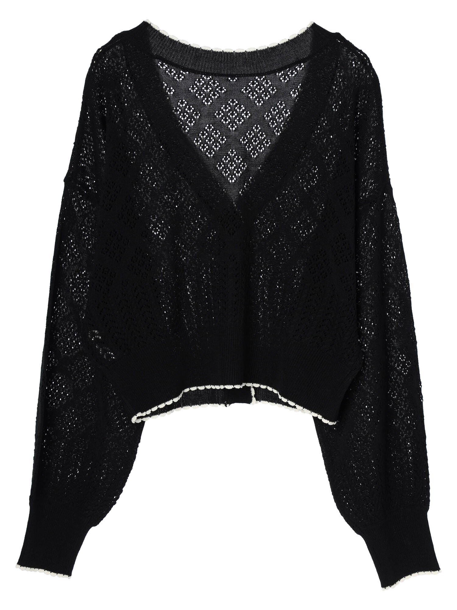 Cameron Openwork Cardigan