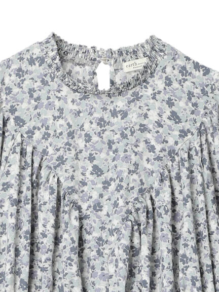 Malva Flower Print Dress