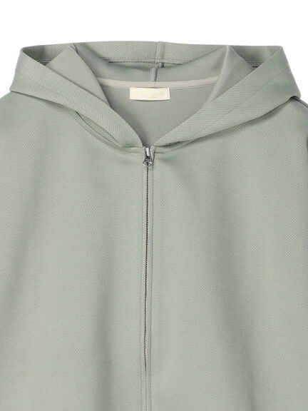 Ola Twill Knit ZIP Hoodie