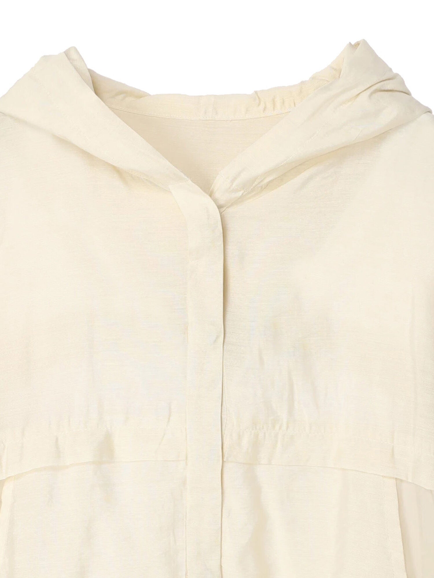 Oriel Switching Hooded Blouson