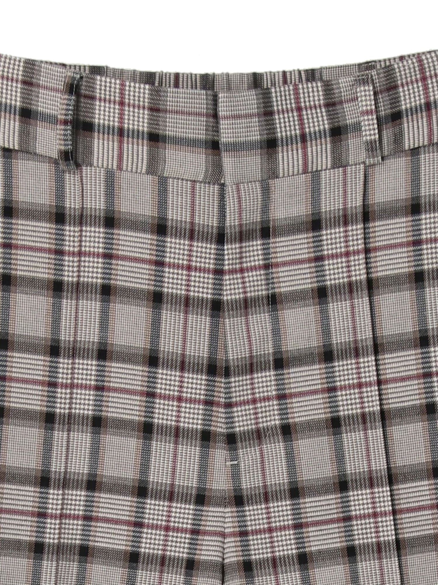 Keito Plaid Wide Pants