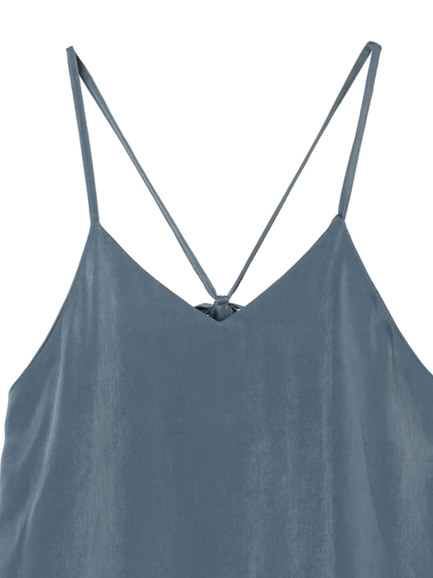 Omy V-Neck Satin Camisole Dress