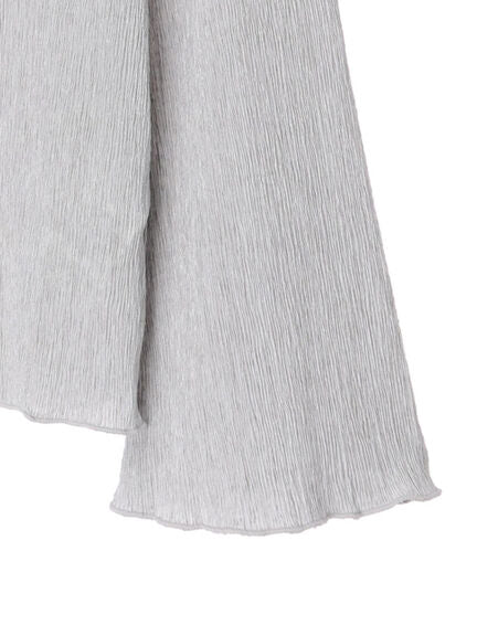 Laury Sheer Pleated Cut Pullover