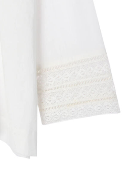 Momiro Sleeve Lace High Neck