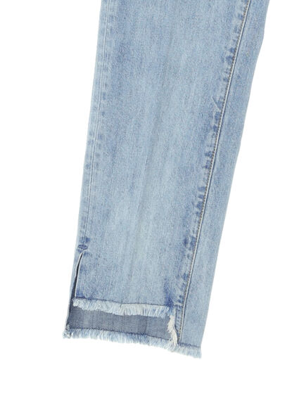 Claudine Flare Slit Denim Pants