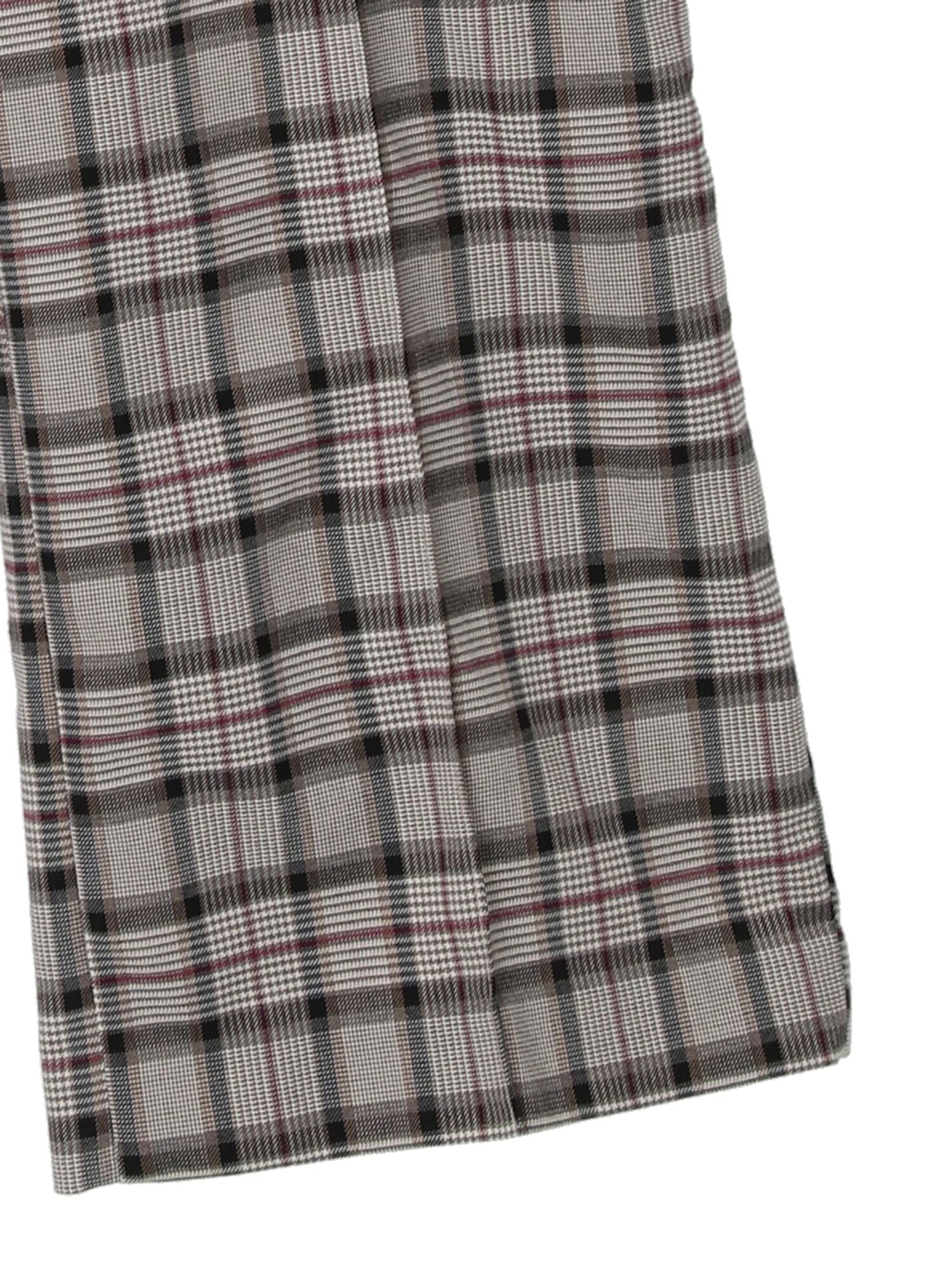 Keito Plaid Wide Pants