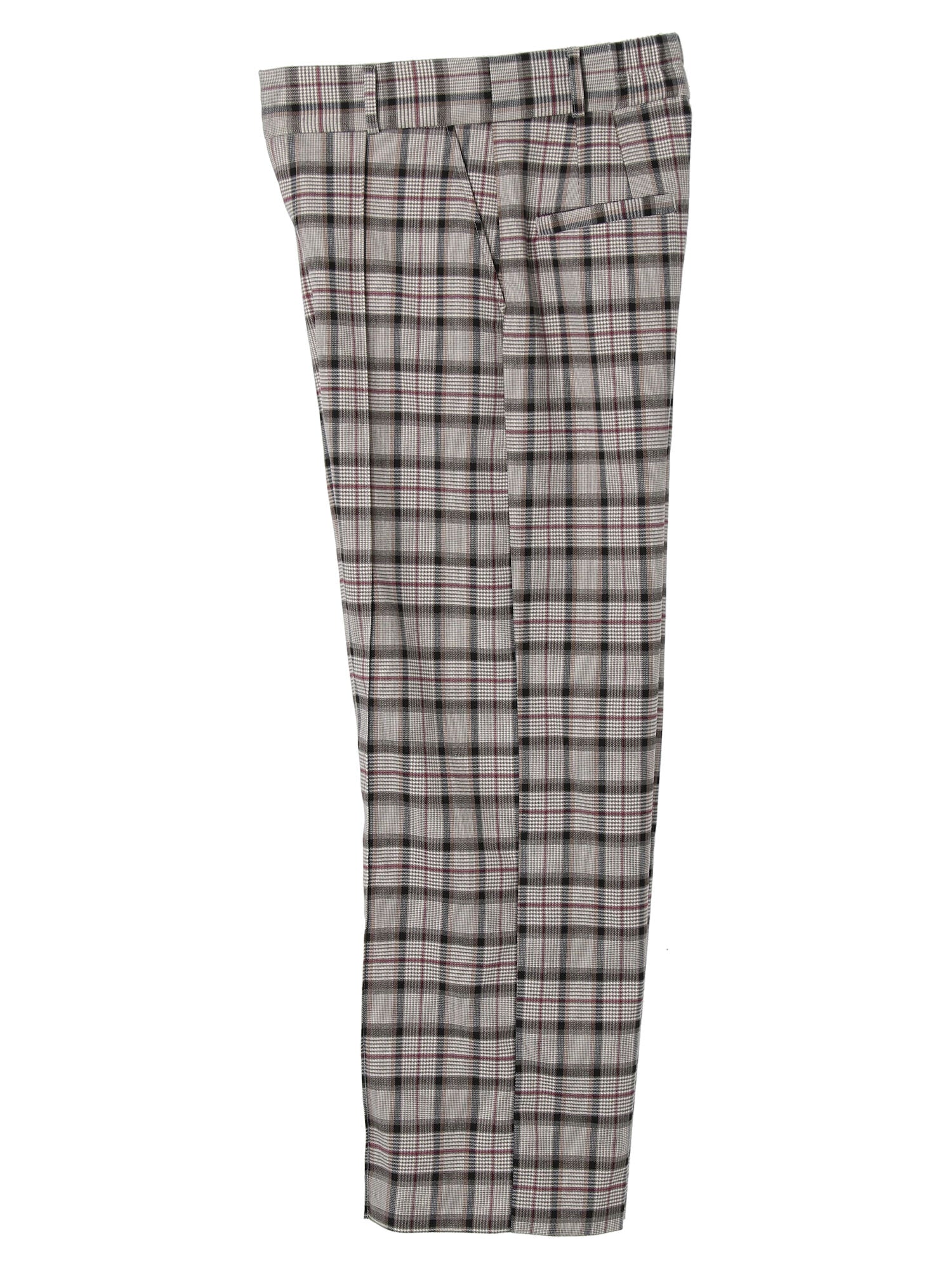 Keito Plaid Wide Pants