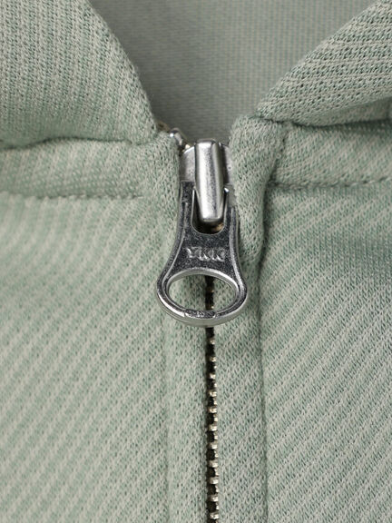 Ola Twill Knit ZIP Hoodie