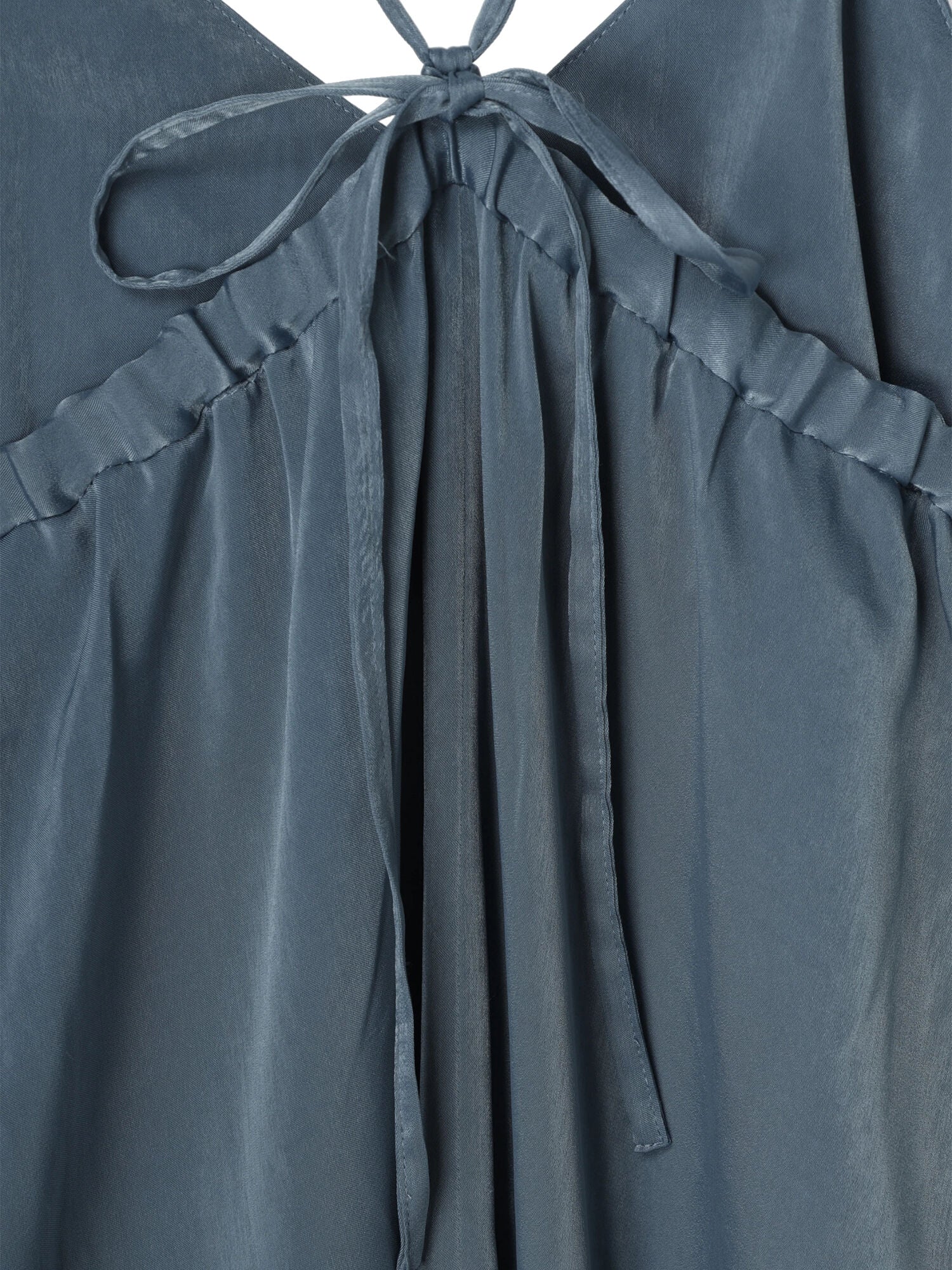 Omy V-Neck Satin Camisole Dress