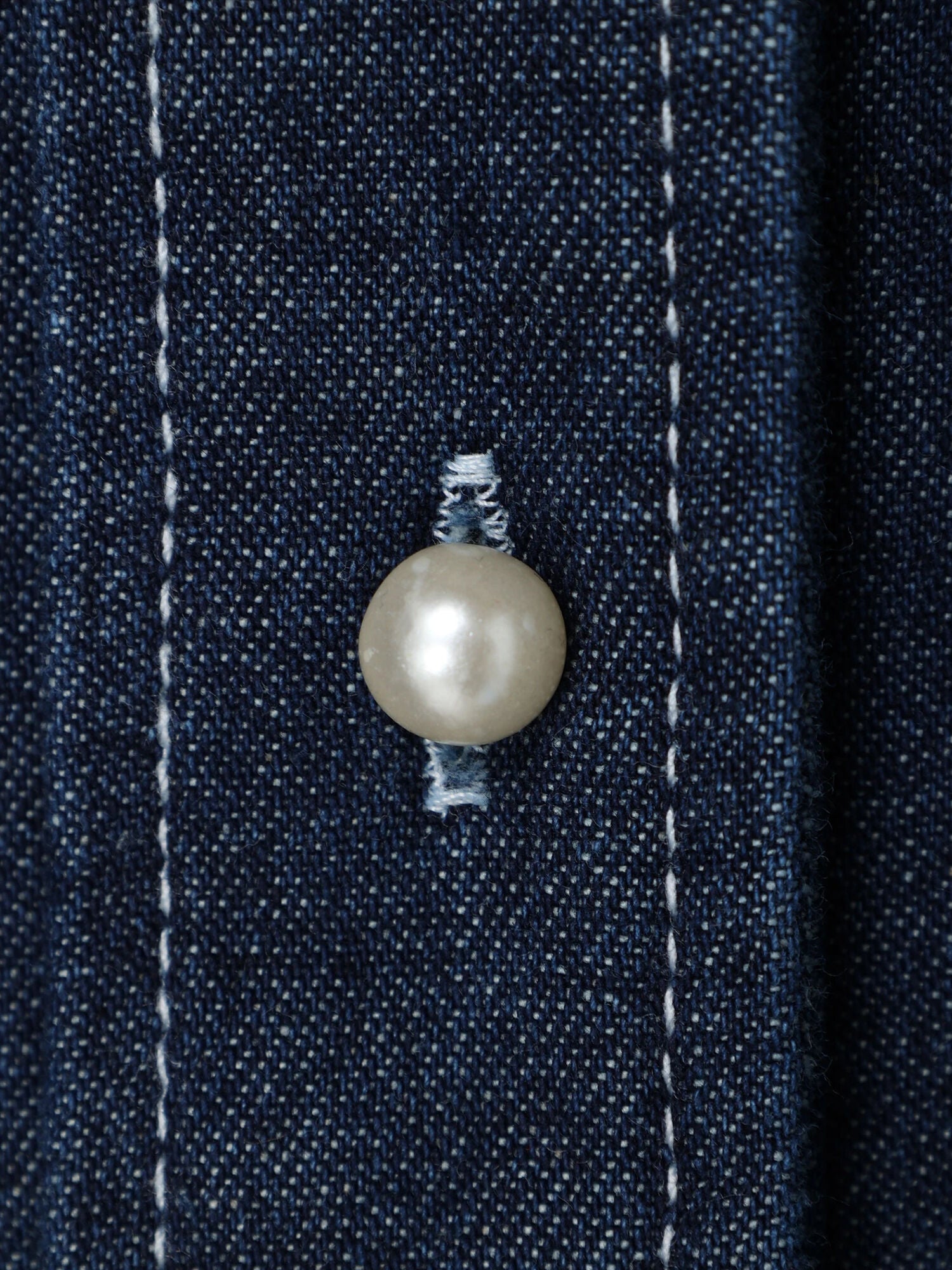 Zinnia Pearl Button Dress